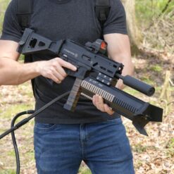 ARC flamethrower gun mount