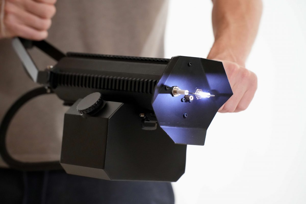ARC flamethrower handheld